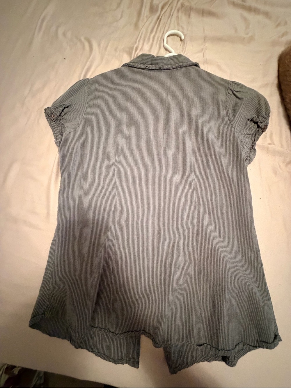 Maurices Ruffled Button-Front Top - Picture 3 of 3